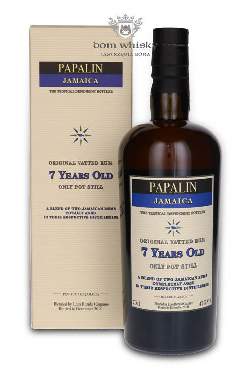 Papalin 7-letni Jamaica Rum / 47% / 0,7l