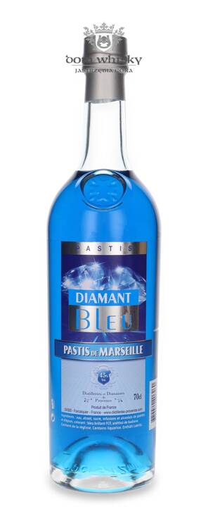 Pastis Diamant Blue Liqueur / 45% / 0,7l