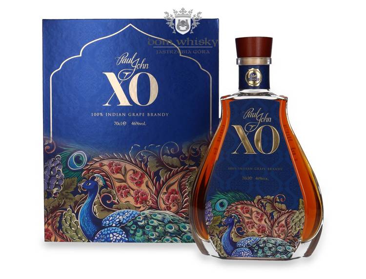 Paul John XO 100% Indian Grape Brandy / 46% / 0,7l