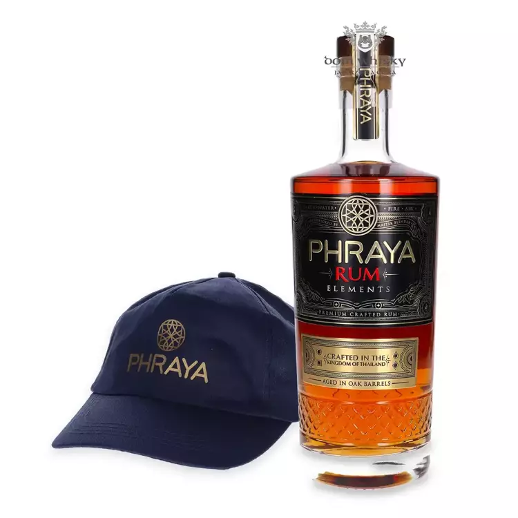 Phraya Rum Elements (Tajlandia) / 40% / 0,7l + czapka z daszkiem w prezencie!