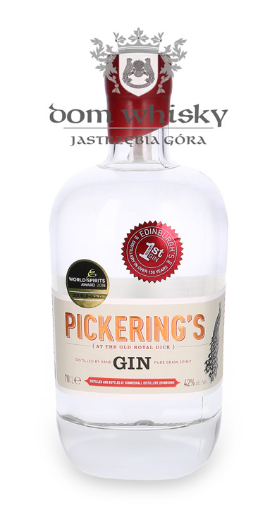 Pickering's Gin (Szkocja) / 42% / 0,7l