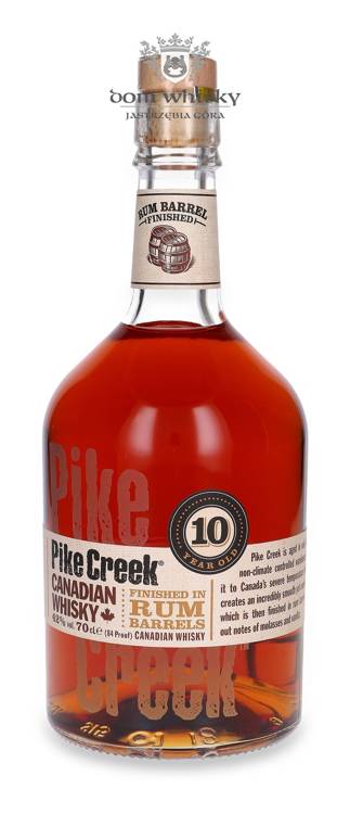 Pike Creek 10-letni Finished in Rum Barrels / 42%/ 0,7l