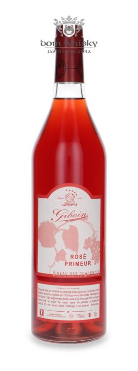 Pineau des Charentes Rose Primeur Giboin /17%/ 0,75l