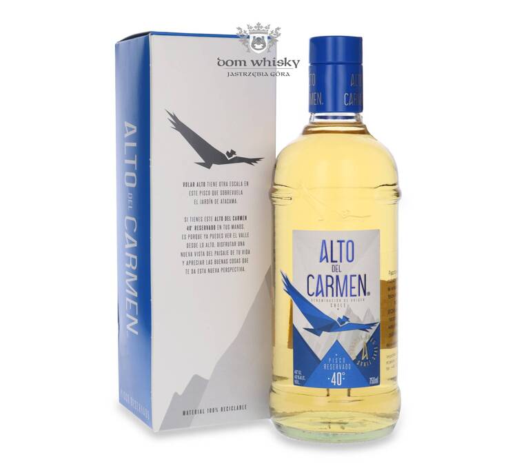 Pisco Alto del Carmen Reservado (Chile) / 40% / 0,75l