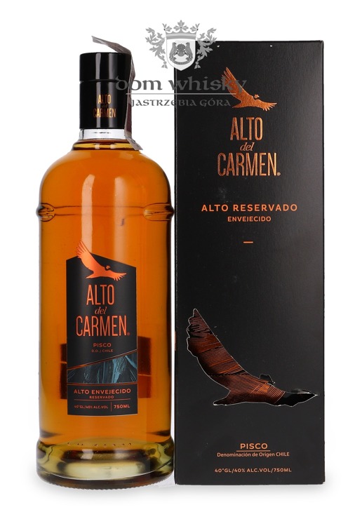 Pisco Alto del Carmen Reservado Envejecido /bez opakowania/ 40% / 0,75l