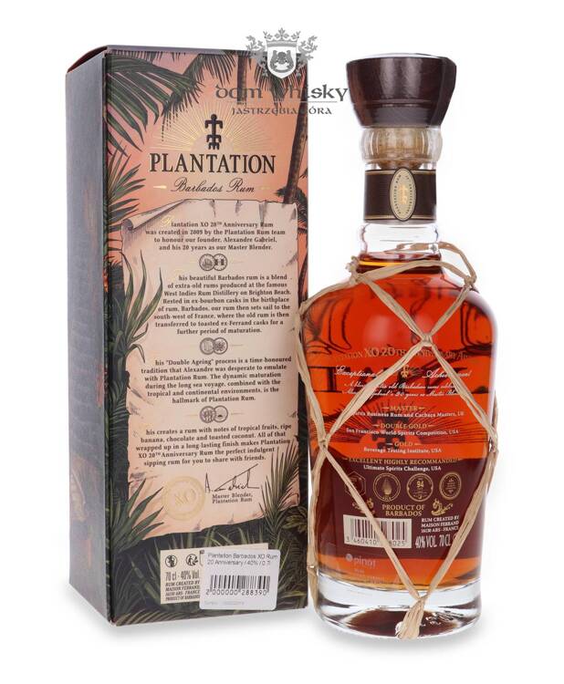 Plantation Barbados XO Rum 20 Anniversary / 40% / 0,7l