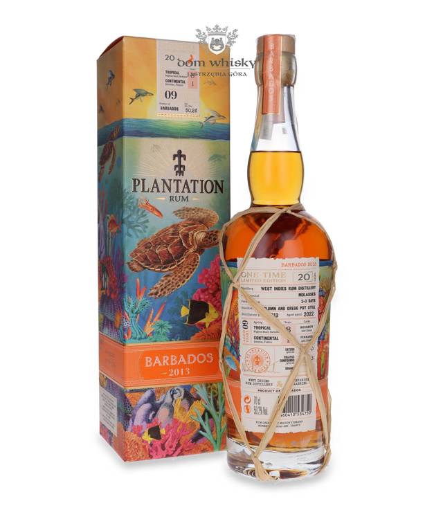 Plantation Rum Barbados 2013 / 50,2% / 0,7l