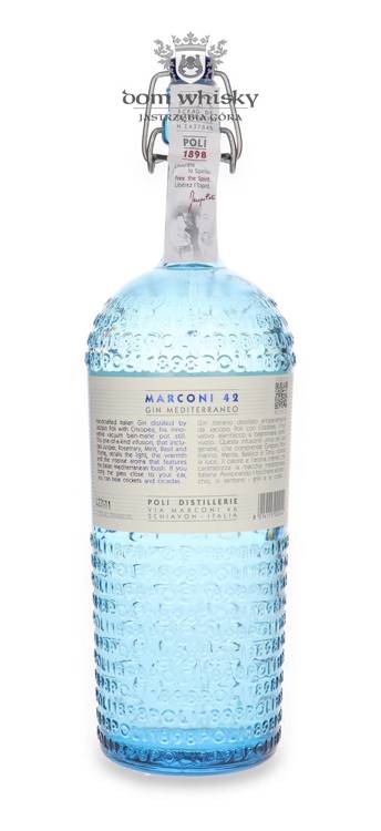 Poli Marconi 42 Mediterraneo Gin / 42% / 0,7l