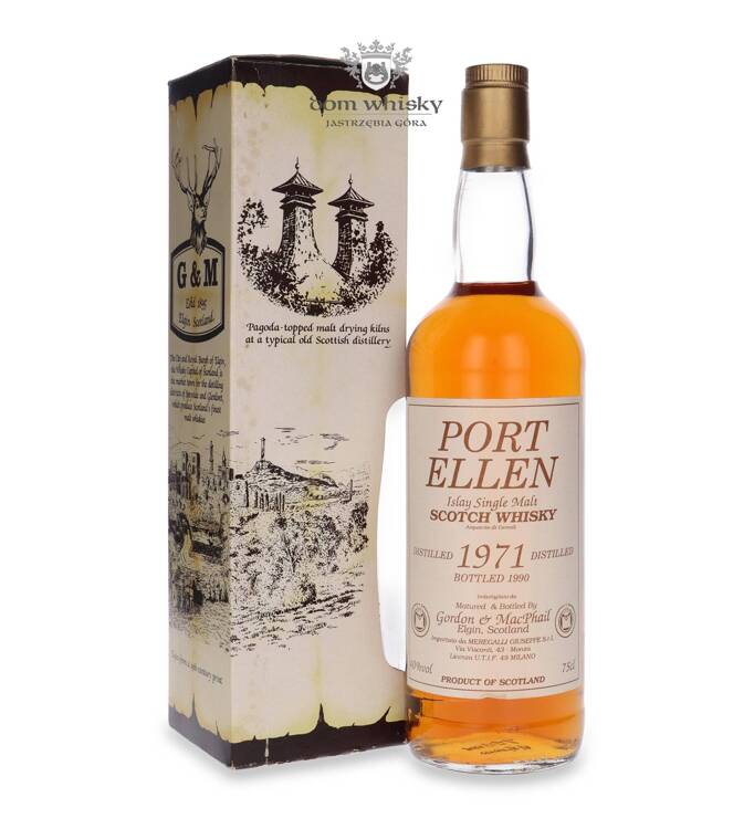 Port Ellen 1971 (Bottled 1990) Gordon & MacPhail / 40%/ 0,75l