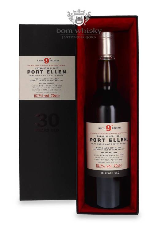 Port Ellen 30-letni (D.1979, B.2009) 9th Release / 57,7%/ 0,7l