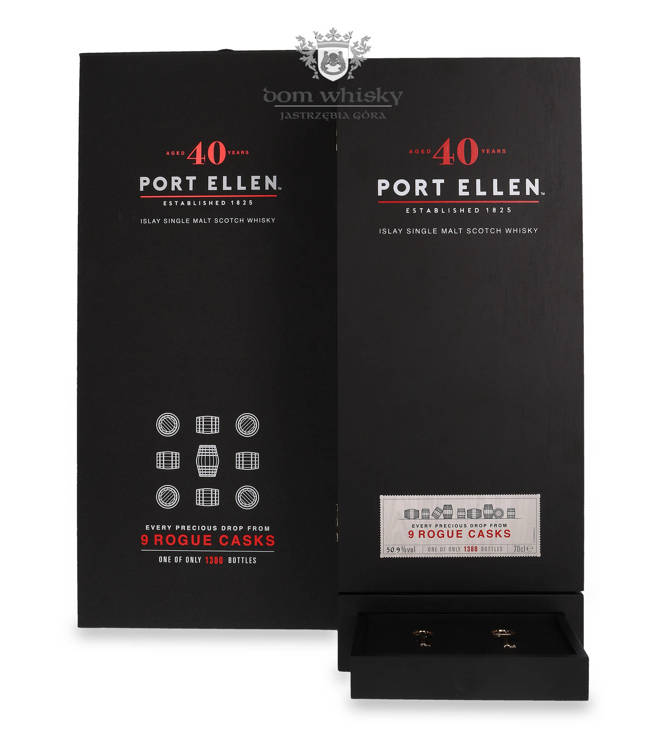 Port Ellen 40-letni (D.1979, B.2020) 9 Rogue Casks / 50,9% / 0,7l