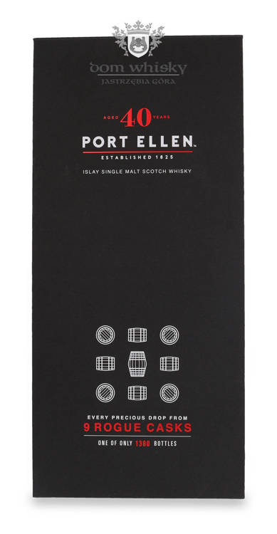 Port Ellen 40-letni (D.1979, B.2020) 9 Rogue Casks / 50,9% / 0,7l