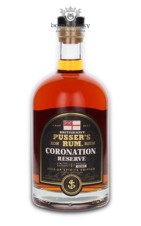 Pusser's Coronation Reserve Rum / 54,5% / 0,7l