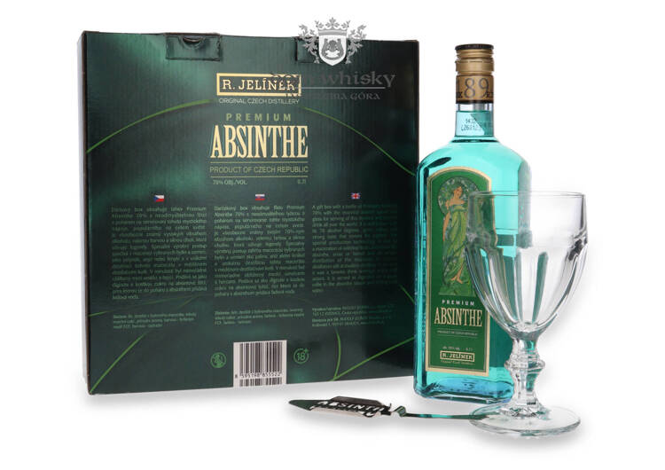 R.Jelinek Premium Absynth Gift Box / 70% / 0,7l