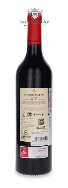 Ramón Bilbao Crianza Rioja 2021 / 14% / 0,75l