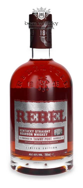Rebel Kentucky Straight Bourbon Finished in Tawny Port Barrels /45%/ 0,7l