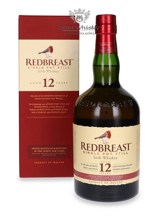 Redbreast 12-letni Single Pot Still  / 40% / 0,7l