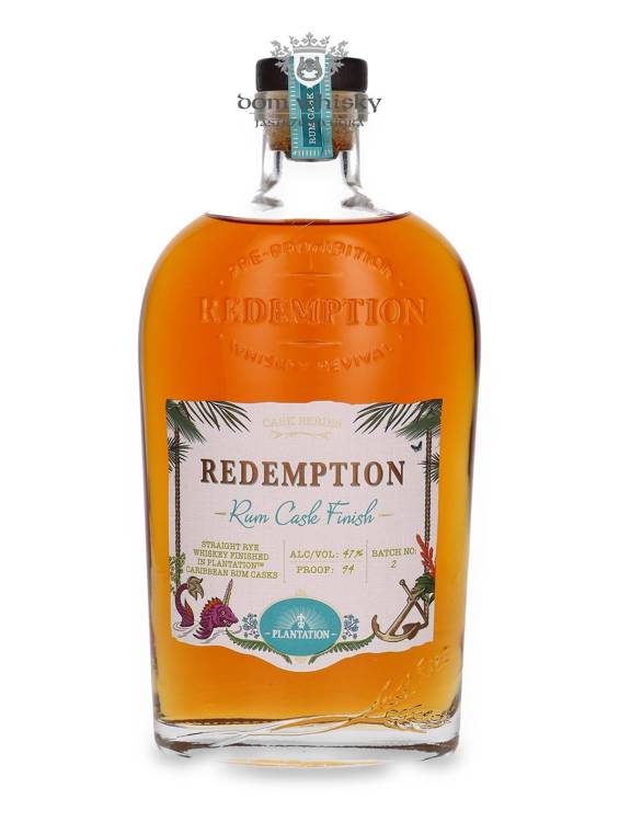 Redemption Rye Rum Cask Finish Batch No. 2 / 47%/ 0,75l 