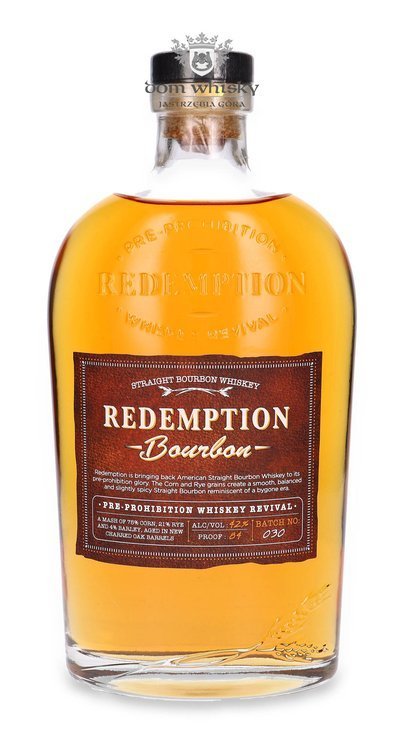 Redemption Straight Bourbon / 42%/ 0,75l
