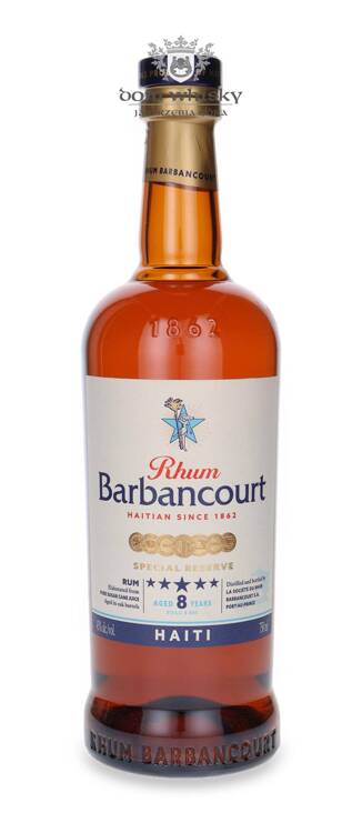 Rhum Barbancourt Special Reserve, 8-letni (Haiti) / 43% / 0,75l