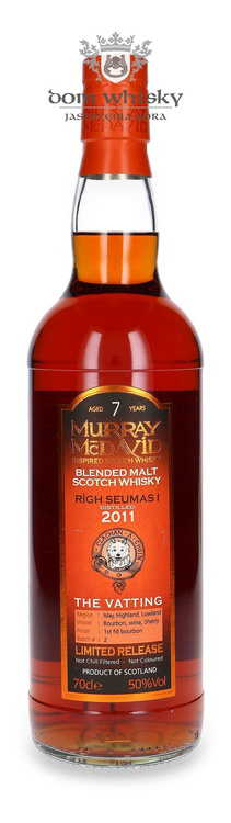 Righ Seumas I  7-letni D.2011 Murray McDavid /bez opakowania/ 50%/ 0,7l