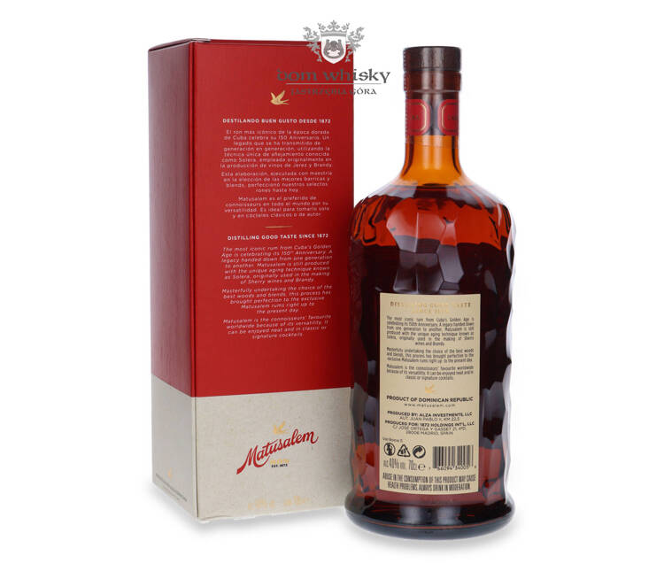 Ron Matusalem 15 Solera Blender Gran Reserva / 40% / 0,7l