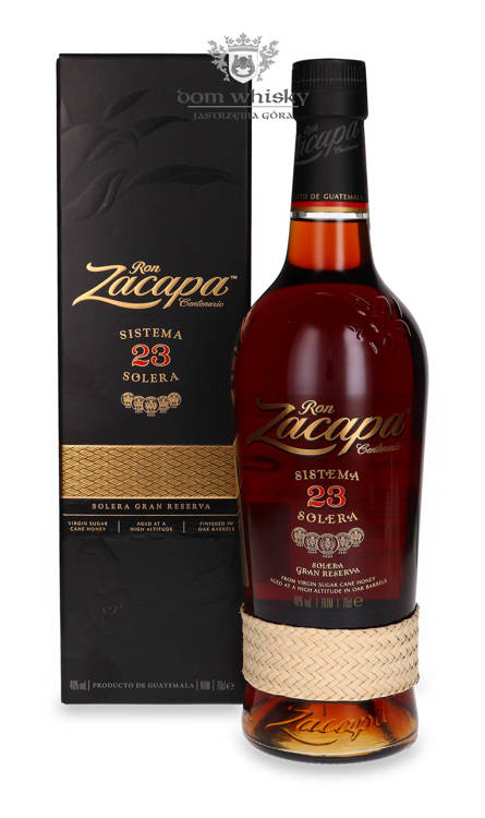 Ron Zacapa Centenario Rum Sistema Solera 23 /karton/ 40% / 0,7l