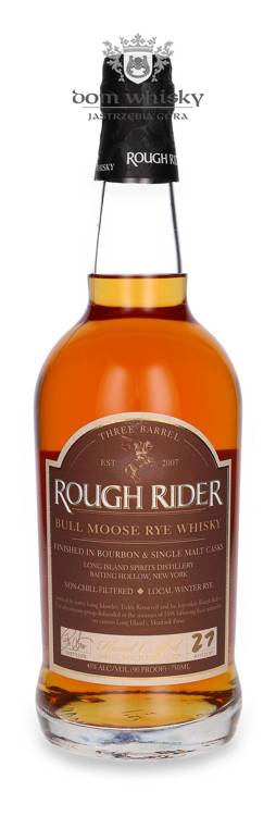Rough Rider Bull Moose Rye Whisky 45%/ 0,75l