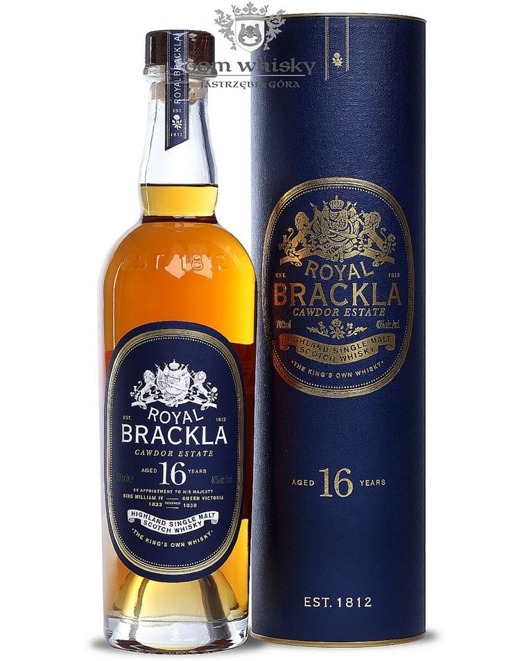 Royal Brackla 16-letnia (Bottled 2015) /40%/0,7l