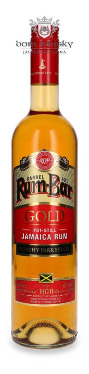 Rum-Bar Gold Barrel Aged Jamaica Rum / 40% / 0,7l