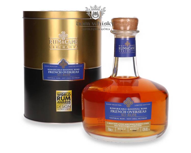 Rum & Cane French Overseas XO Rum / 43% / 0,7l