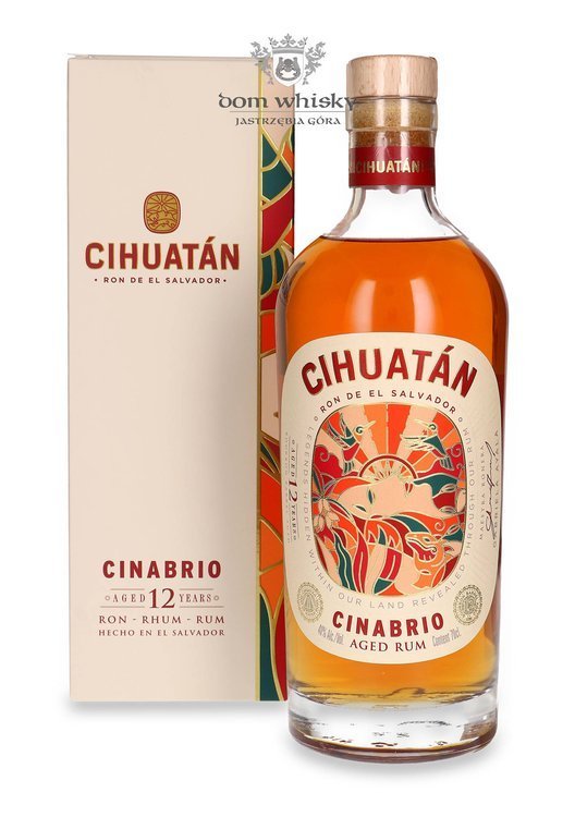 Rum Cihuatan Cinabrio 12-letni (Salvador) / 40% / 0,7l