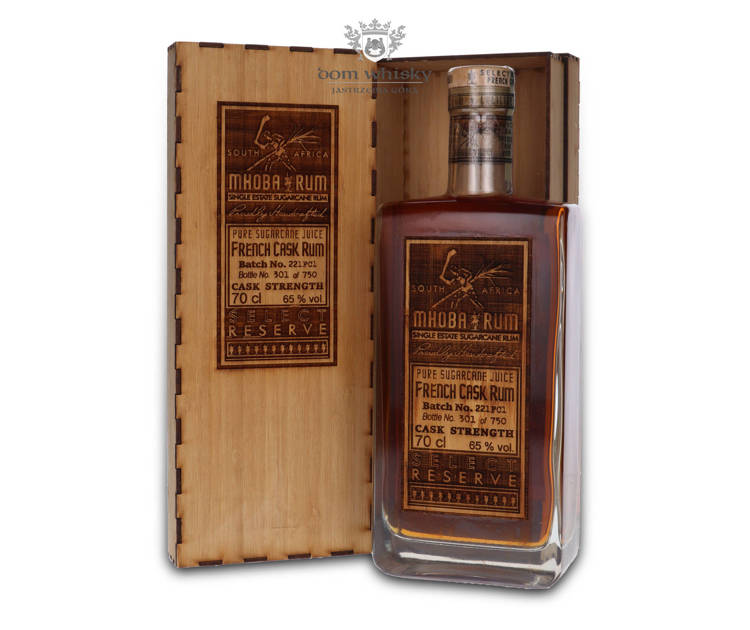 Rum Mhoba Select Reserve French Cask / 65% / 0,7l