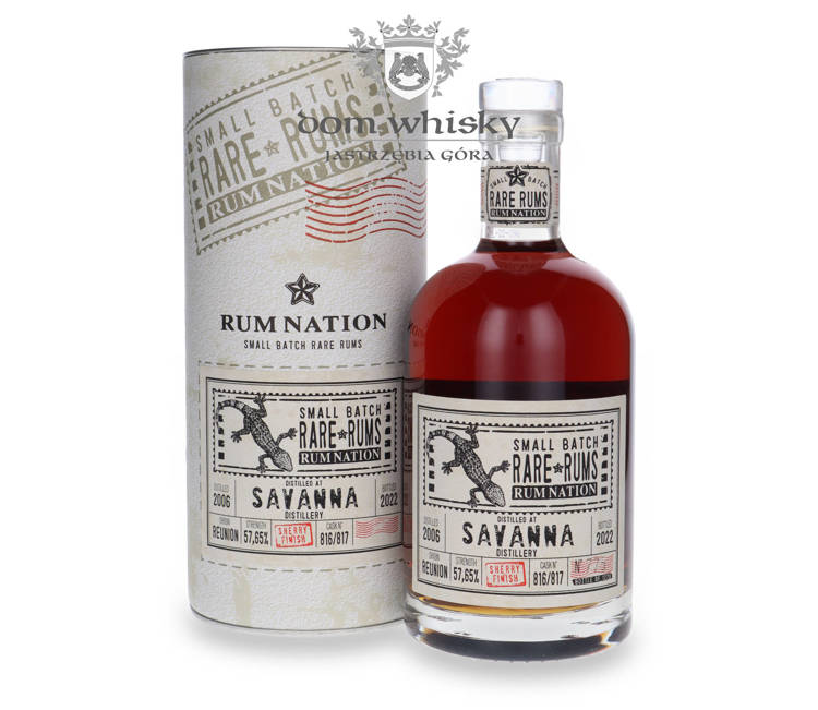 Rum Nation Rare Rums Savanna Reunion / 57,65% / 0,7l