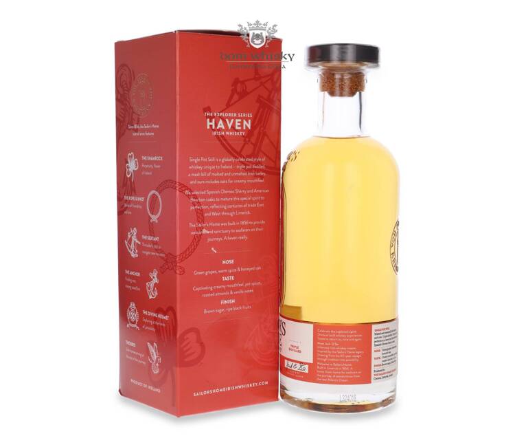 Sailor's Home Haven Single Pot Still Explorer Series / 43%/ 0,7l	