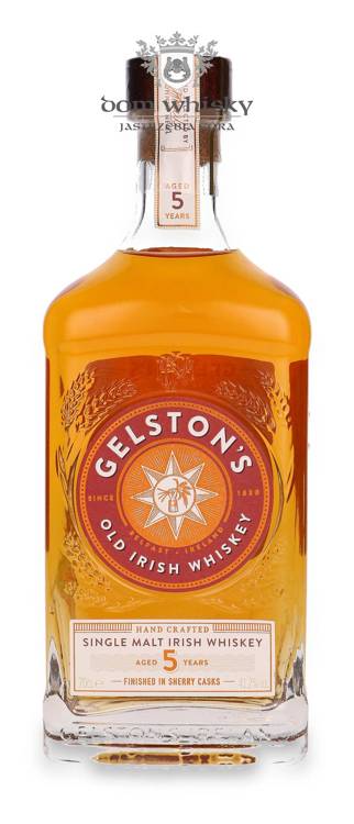 Samuel Gelston’s 5-letni Single Malt Finished in Sherry Casks /41,2%/ 0,7l