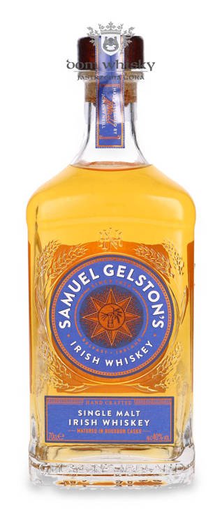 Samuel Gelston’s Single Malt Whiskey Matured in Bourbon Casks / 40% / 0,7l