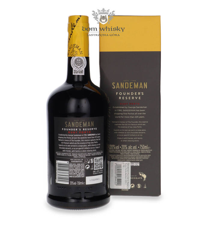 Sandeman Founder's Reserve Ruby Porto /karton/ 20% / 0,75l