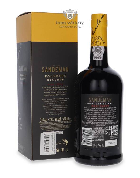 Sandeman Founder's Reserve Ruby Porto /karton/ 20% / 0,75l