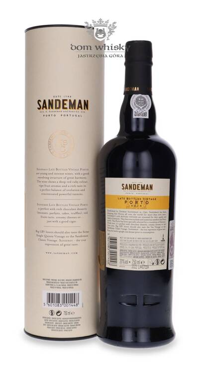 Sandeman Late Bottled Vintage Porto 2018 / 20% / 0,75l