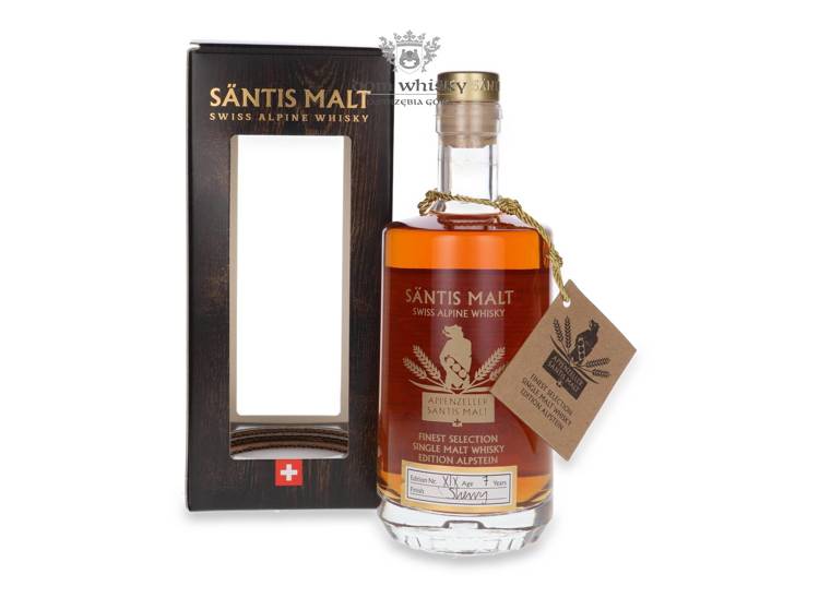 Säntis Malt 7-letni, Edition Alpstein No. 19 Sherry Cask Finish (Switzerland)  / 48%/ 0,5l