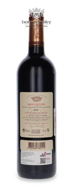 Sarget de Gruaud Larose 2016 Saint-Julien / 13%/ 0,75l