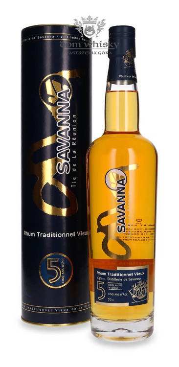 Savanna 5-letni Traditionnel Vieux Rum / 43% / 0,7l