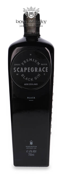 Scapegrace Premium Black Gin / New Zeland / 41,6% / 0,7l