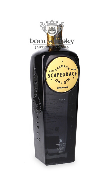 Scapegrace Premium Dry Gin Gold (Navy Strength) / 57%/ 0,7l 