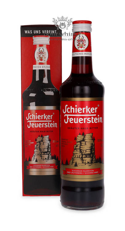 Schierker Feuerstein Krauter Halb Bitter / 35% / 0,7