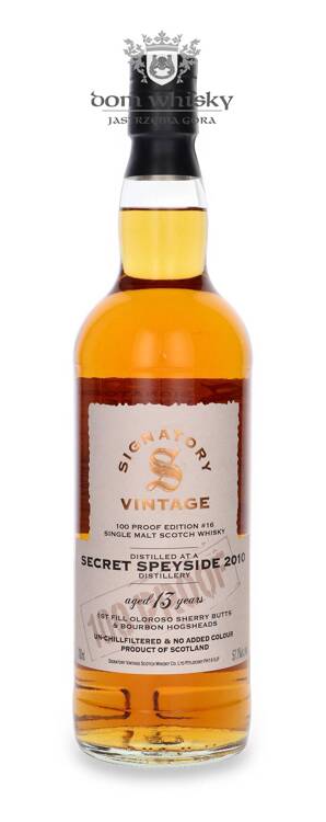 Secret Speyside 13-letni 100 PROOF Edition # 16 Signatory Vintage /57,1% / 0,7l