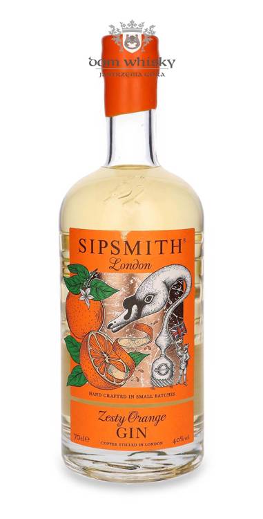 Sipsmith London Zesty Orange Gin / 40% / 0,7l