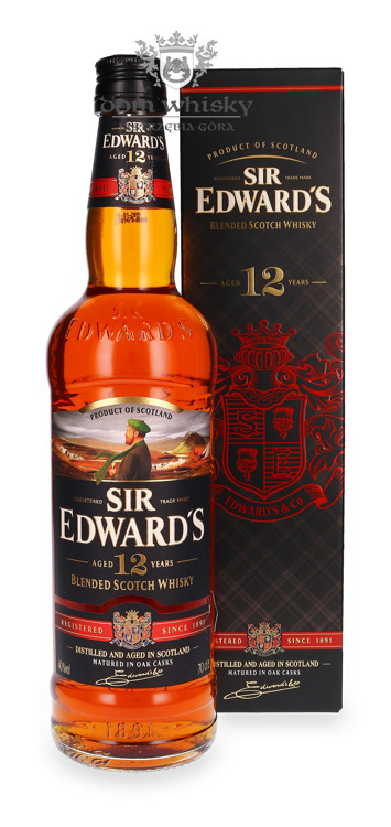 Sir Edward’s 12-letnia Premium Scotch Whisky /40%/ 0,7l  	 