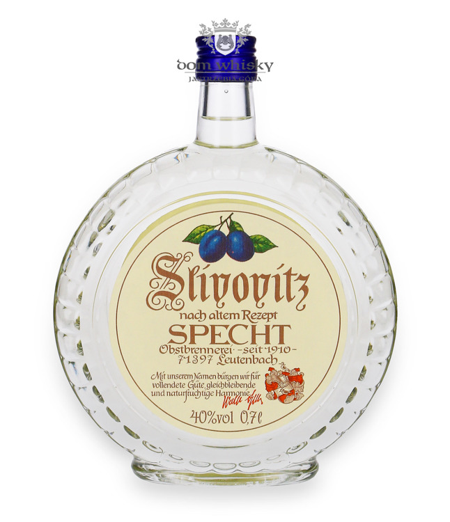 Śliwowica Slivovitz Specht / 40% / 0,7l